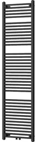 Mexen Mars, vykurovacie teleso 1800 x 500 mm, 814 W, čierna, W110-1800-500-00-70