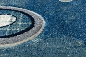 Dywany Łuszczów, Detský kusový koberec Petit Helicopter blue, 120x170, modrá, detská izba