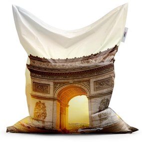 Sablio Sedací vak Classic Paríž Víťazný oblúk - 150x100 cm