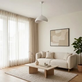 Brilagi - Závesné svietidlo na lane WABI SABI 1xE27/40W/230V pr. 52 cm biela