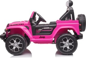 LEAN CARS Batéria pre vozidlo Jeep Wrangler Rubicon DK-JWR555 Pink