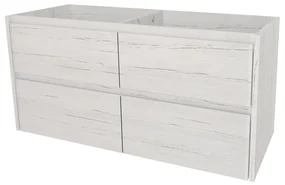 Mereo, Mereo Opto, kúpeľňová skrinka 121 cm, Multidecor, Pino Aurélio, MER-CN993SPINO