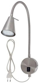 Briloner 2082-012 - LED Nástenná lampa COMFORT LIGHT 1xGU10/5W/230V matný chróm