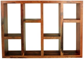 furniture-nabytek.cz - Drevená polica z masívu 130x35x180