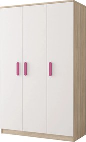 Šatníková skriňa SCOUT 2 - dub sonoma/biela (viac variant)