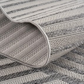Sivý vnútorný a vonkajší koberec 160x230 cm Desert 1301 – Ayyildiz Carpets