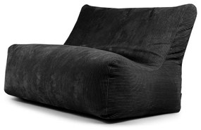 Čierny menčestrový sedací vak Sofa Seat Lounge – SLOWDOWN