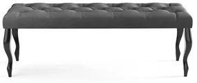 Lavica CHESTERFIELD 60x40 cm Grafit
