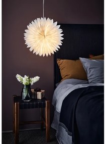 Markslöjd 705843 - Vianočná dekorácia SOLINA 1xE14/25W/230V pr. 45 cm biela