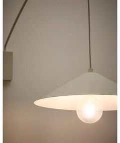 Krémové nástenné svietidlo ø 35 cm Kally – Kave Home