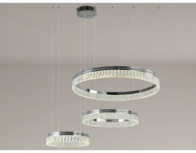 LED Stmievateľný krištáľový luster na lanku THALIA LED/120W/230V 3000-6000K + DO