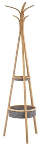 Stojanový vešiak 177x52 cm hnedý