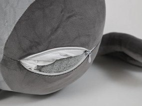 Plyšový PAVÚK s detskou dekou vo vnútri, sivý