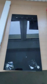 Zeller Present 2. akosť - Magnetická sklenená tabuľa, nástenka s príslušenstvom, čierna