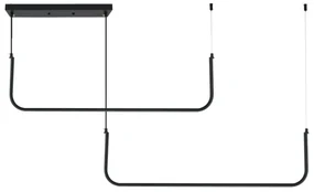 Toolight Toolight, LED stropné svietidlo APP980-1CP, čierna, OSW-05481