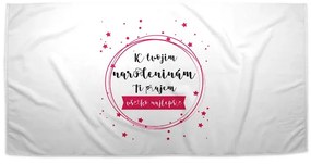 Sablio Uterák K tvojim narodeninám ti prajem všetko najlepšie - 50x100 cm