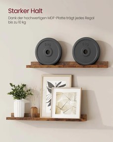 Sada nástenných políc LWS064K01