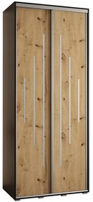 Skriňa 45 Canaris 12 100 čierna/artisan/silver