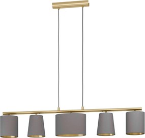 XXXLutz ZÁVESNÉ SVIETIDLO, 120/15,5/110 cm Eglo - Online Only bytové doplnky - 003348060404