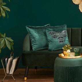 Obliečka na Vankúš ROYAL 2 45X45 CM tmavozelený