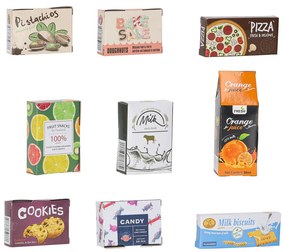 KIK Detský supermarket 47 dielov – hra na obchod s košíkom, terminálom a čítačkou