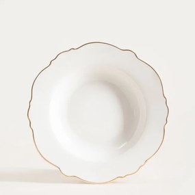 Hlboký tanier ELORIA biely 763694