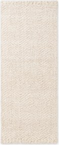 ELLE Decoration, Koberec behúň Majoli 106238 White z kolekcie Elle, 80x200, biela, chodba / predsieň