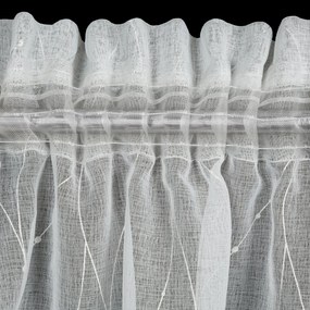 ZÁCLONA NA PÁSKE ARLENA 140X270 CM BIELA