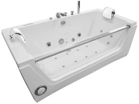 M-SPA - Kúpeľňová vaňa s hydromasážou 175 x 85 x 60 cm