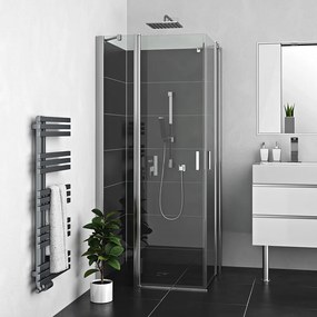 Roltechnik Outlet Štvorcový alebo obdĺžnikový sprchovací kút LZDO1+LZDO1 - bez vaničky ROTH-Variant: šírka prvých dverí: 110 cm, šírka druhých dverí:…