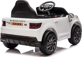 LEAN CARS Land Rover Discovery DLS-K06 Batéria Vozidlo biela
