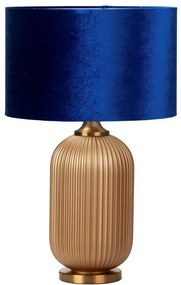 Stolová lampa „Evelyn Blue", Ø 41, výš. 65 cm