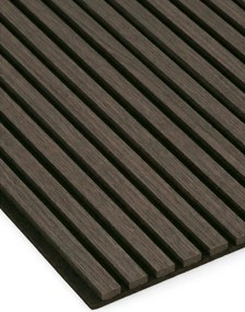 Drevený akustický panel, 2400 x 600 mm, B2BP011, balenie 5 ks, eukalyptus