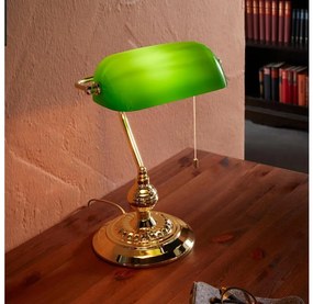 Eglo 90967 - BANKER Stolná lampa E27/60W/230V