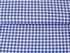 Biante Detské bavlnené posteľné obliečky do postieľky Sandra SA-057 Modro-biele kocky Do postieľky 90x130 a 40x60 cm