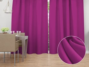 Biante Dekoračný záves Rongo RG-092 Purpurový 140x180 cm
