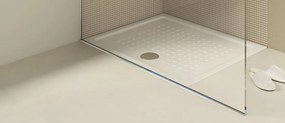 GSI GSI, Keramická sprchová vanička, obdĺžnik 90x80cm, biela mat, 46090809