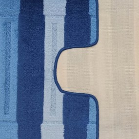 DY Kúpeľňová súprava Montana s výrezom Said XL tmavomodrá