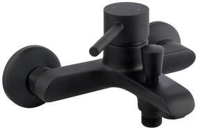 Livarno home Jednopáková sprchová batéria/batéria na vaňu (vaňová batéria, čierna)  (100384726)