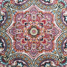 DY Prémiový koberec s exkluzívnym vzorom Pers 04 - modrá Rozmer: 400x500 cm