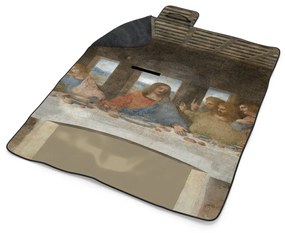Sablio Plážová deka Posledná večera - Leonardo da Vinci: 200x140 cm