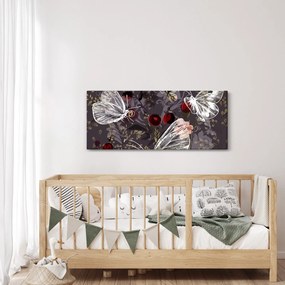 Obraz motýľov (120x50 cm)