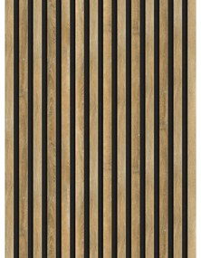 Mexen Lam-F, akustické stenové lamely 275 × 31,5 cm, filc 6 mm, dub medový, S105-275317-2812-066