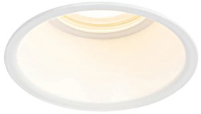 Inteligentné zapustené bodové svietidlo biele IP44 vr. Wifi GU10 50mm - Dept