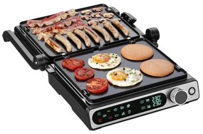 Concept ge3500 - Kontaktný gril s teplotnou sondou 2000W/230V čierny