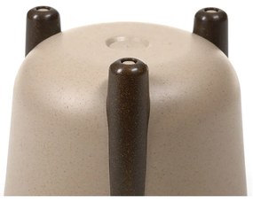 PLASTOVÝ KVETINÁČ MOSS ECO 25X26 CM BÉŽOVÁ