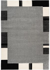 Koberce Breno Kusový koberec SWING 110/silver, sivá, viacfarebná,160 x 230 cm