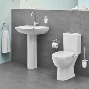 GROHE Bau Ceramic závesné umývadlo s otvorom, s prepadom, 646 x 468 mm, alpská biela, 39420000