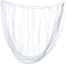 KIK Elastická univerzálna moskytiéra 140cm na kočíky a autosedačky – biela ochrana proti hmyzu