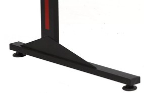 AKCIA Rohový písací stôl B-219 čierny II. akosť